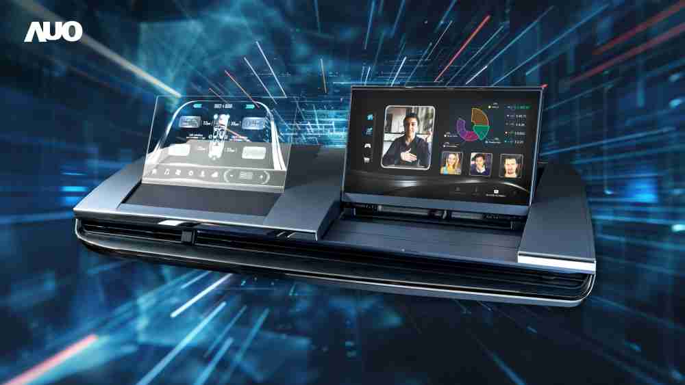 蓝狮在线Micro LED Display HMI解决方案打造透明Micro LED前座仪表，，呈现信息并保留驾驶视野开阔；亦为副驾驶座乘客打造收放自如的Micro LED屏幕，，，，在不影响显示质量的前提于显示区内建镜头，，，，让用户能与视讯对象直接眼神接触，，，，提供绝佳的双向沟通体验